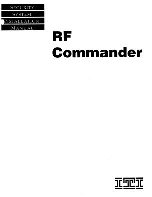 Preview for 1 page of ITI RF Commander 60-360 Reference And Installation Manual