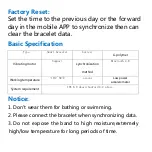 Preview for 9 page of iTime TB1-T User Manual