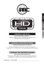 Preview for 1 page of ITL HD 7515 Owner'S Manual