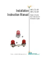 Preview for 1 page of ITL MKR-LTG1-0IR Installation Instructions Manual