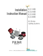ITL PULSAR ILS-1400 Installation Instructions Manual preview