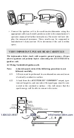 Предварительный просмотр 7 страницы Itm Accutek III Operation Manual