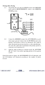 Предварительный просмотр 24 страницы Itm Accutek III Operation Manual