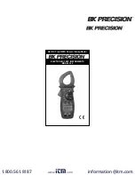 Предварительный просмотр 1 страницы Itm B+K PRECISION 325 Manual