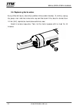 Предварительный просмотр 16 страницы Itm BM18 Operator'S Manual