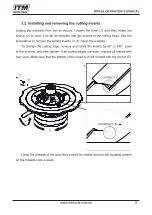 Предварительный просмотр 9 страницы Itm BM18A Operator'S Manual