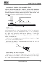 Предварительный просмотр 13 страницы Itm BM18A Operator'S Manual