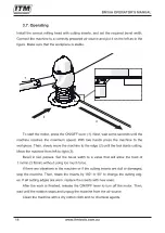 Предварительный просмотр 14 страницы Itm BM18A Operator'S Manual