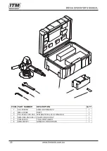 Предварительный просмотр 20 страницы Itm BM18A Operator'S Manual