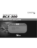 Предварительный просмотр 2 страницы Itm Cyanics BCX-300 Quick Start User Manual