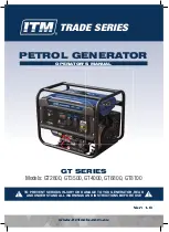 Предварительный просмотр 1 страницы Itm GT Seris Operator'S Manual