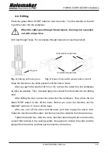 Предварительный просмотр 13 страницы Itm HMPRO35 Operator'S Manual