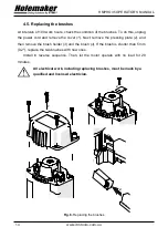 Предварительный просмотр 14 страницы Itm HMPRO35 Operator'S Manual