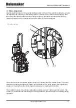 Preview for 17 page of Itm Holemaker HMP45 Operator'S Manual