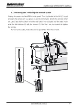 Предварительный просмотр 9 страницы Itm HOLEMAKER HMPRO36AD Operator'S Manual