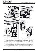 Предварительный просмотр 11 страницы Itm HOLEMAKER HMPRO36AD Operator'S Manual