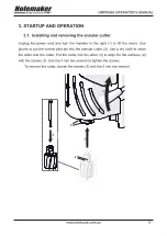 Предварительный просмотр 9 страницы Itm HOLEMAKER HMPRO65 Operator'S Manual