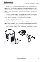 Предварительный просмотр 15 страницы Itm HOLEMAKER HMPRO65 Operator'S Manual