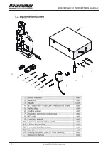 Предварительный просмотр 4 страницы Itm HOLEMAKER HMSPECIAL 110 Operator'S Manual