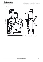 Предварительный просмотр 5 страницы Itm HOLEMAKER HMSPECIAL 110 Operator'S Manual