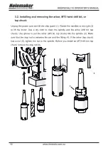 Предварительный просмотр 10 страницы Itm HOLEMAKER HMSPECIAL 110 Operator'S Manual