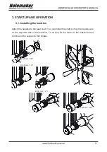 Предварительный просмотр 9 страницы Itm HOLEMAKER HMSPECIAL 60 Operator'S Manual