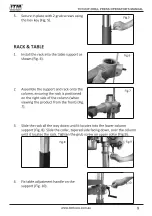 Предварительный просмотр 9 страницы Itm TD1316F Operator'S Manual