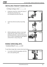 Предварительный просмотр 13 страницы Itm TD1316F Operator'S Manual