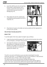 Предварительный просмотр 14 страницы Itm TD1316F Operator'S Manual