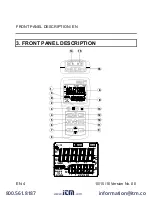 Предварительный просмотр 6 страницы Itm TES-1316 Instruction Manual