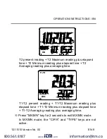 Предварительный просмотр 11 страницы Itm TES-1316 Instruction Manual