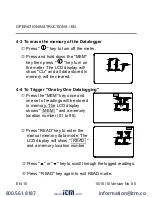 Предварительный просмотр 12 страницы Itm TES-1316 Instruction Manual