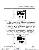 Предварительный просмотр 13 страницы Itm TES-1316 Instruction Manual