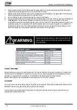 Предварительный просмотр 8 страницы Itm TM400-150 Operator'S Manual