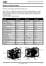 Preview for 3 page of Itm TM530-050 Operator'S Manual