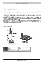 Preview for 5 page of Itm TPF30 Operator'S Manual