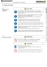 Предварительный просмотр 9 страницы ITOH DENKI PM380LS User Manual