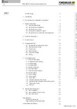 Preview for 5 page of ITOH DENKI POWER MOLLER HBV-609 Technical Documentation Manual