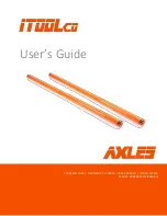 Preview for 1 page of iTOOLco AXLE AXS01 User Manual