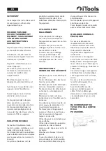 Preview for 13 page of iTools ITLV135A Instruction Manual