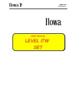 Itowa ITW 4 LEVEL User Manual preview