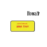 Itowa MINI TINY User Manual preview