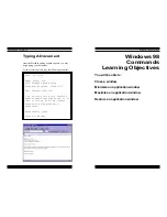 Preview for 13 page of ITrain Windows 98 Training Manual