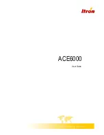 Предварительный просмотр 1 страницы ITRON ACE6000 User Manual