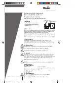 Предварительный просмотр 1 страницы ITRON EverBlu / RF Mounting And Operation Instructions