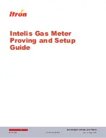 ITRON Intelis Setup Manual preview