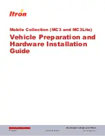 ITRON MC3Lite Installation Manual предпросмотр