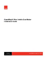 ITRON OpenWay Intelis Installation Manual предпросмотр