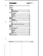 Preview for 3 page of Itronix FEX21 User Training Manual