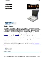 Itronix GoBook III Help File preview